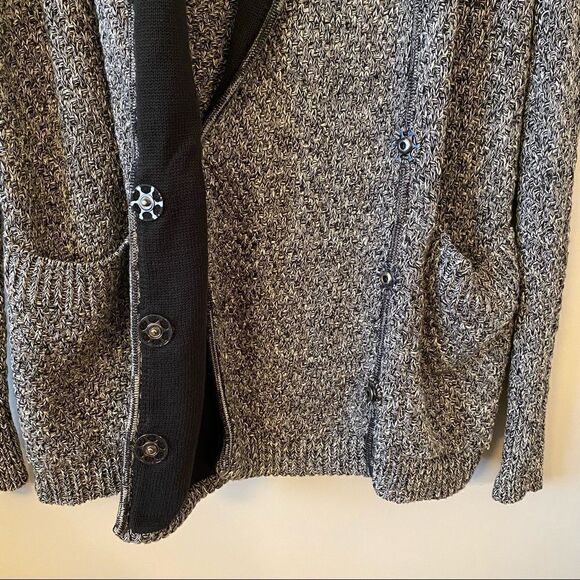 Lululemon Post Practice Cardigan- Ghost / Black - Picture 9 of 16